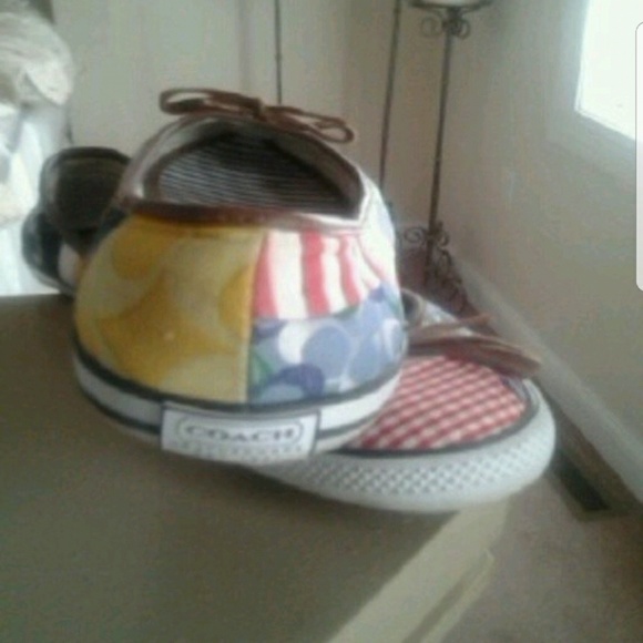 COPY - Coach patchwork slip ons - Picture 2 of 3